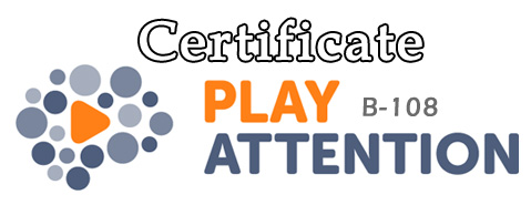 Play Attention Certifikate WEB B 108
